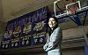 Asan Woori Bank Woori Won head coach Chun Joo-weon poses for a photo during an interview with the JoongAng Ilbo in Seongbuk District, northern Seoul, on April 16. [JOONGANG ILBO]