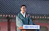 Culture Minister Chae Hwi-young speaks at King Sejong's birthday event in central Seoul on May 15. [NEWS1]