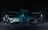 From left, Dr. Christiane Zorn, vice president of region overseas and emerging markets at Porsche AG, Porsche Korea CEO Mathias Busse and Stephan Cho, director of product and service at Porsche Korea pose with new Cayenne Electric and a Korea-exclusive Panamera variant at a press conference in eastern Seoul on March 19. [PORSCHE KOREA]