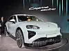 Porsche's Cayenne Electric was unveiled at Korea on March 19 for the first time in Asia. [SARAH CHEA]