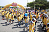 Participants walk along the trail during the 2026 McDonald's Happy Walk in Incheon on May 24. The Happy Walk is an annual charity walk hosted by McDonald's Korea to raise funds for Ronald McDonald House Charities Korea, a Seoul-based nonprofit that provides care and lodging for families with critically ill children as they undergo long-term medical treatment. [MCDONALD'S KOREA]