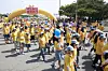 Participants walk along the trail during the 2026 McDonald's Happy Walk in Incheon on May 24. The Happy Walk is an annual charity walk hosted by McDonald's Korea to raise funds for Ronald McDonald House Charities Korea, a Seoul-based nonprofit that provides care and lodging for families with critically ill children as they undergo long-term medical treatment. [MCDONALD'S KOREA]