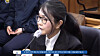Former first lady Kim Keon Hee speaks during former Justice Minister Park Sung-jae's insurrection trial at the Seoul Central District Court in southern Seoul on April 13. [SEOUL CENTRAL DISTRICT COURT]