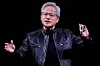 Nvidia CEO Jensen Huang introduces the RTX Spark GPU during a keynote address on the sidelines of the annual Computex trade show in Taipei, Taiwan, on June 1. [REUTERS/YONHAP]
