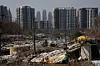 Redevelopment plans have been unveiled for Guryong Village in Gaepo-dong, Gangnam District, often described as the last remaining shantytown in southern Seoul. The Seoul Metropolitan Government said on March 31, 2025, that it will accelerate the project with completion targeted for 2029. The photo, taken on April 1, 2025, shows the rundown village contrasted with high-end residential complexes in nearby Gaepo-dong and Dogok-dong. [YONHAP]