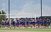 The Korean national team trains for the 2026 World Cup at a training camp near Salt Lake City on May 28. [YONHAP]