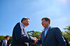 President Lee Jae Myung, right shakes hands with To Lam, Vietnam's general secretary of the Communist Party, during their meeting at the Blue House in Jongno District, central Seoul, on Aug. 12, 2025, in this file photo provided by the presidential office. [YONHAP]