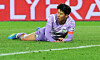 Striker Son Heung-min reacts after his shot fails to find the net during a friendly match against Austria at Ernst Happel Stadion in Vienna on March 31. [YONHAP]