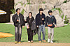 From left: Lee Kwang-soo, Ji Ye-eun, Byeon Woo-seok and Yu Jae-seok in ″Jaeseok B&B Rules!″ [NETFLIX]