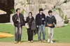 From left: Lee Kwang-soo, Ji Ye-eun, Byeon Woo-seok and Yu Jae-seok in ″Jaeseok B&B Rules!″ [NETFLIX]