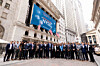 Employees of Global X, Mirae Asset Global Investments' U.S. exchange-traded fund subsidiary, pose for a photo in New York. [MIRAE ASSET GLOBAL INVESTMENTS]