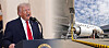 From left, U.S. President Donald Trump delivers a national address on the war against Iran in April in Washington; An aircraft is being refueled. [AFP/YONHAP/GETTY IMAGES]