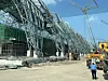 Construction progressing at the APEC Convention and Exhibition Center for APEC 2027 Phu Quoc, as seen on April 18. [SEO JI-EUN]