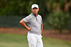 Kim Si-woo waits to hit on the 16th hole during the final round of the RBC Heritage golf tournament in Hilton Head, South Carolina, on April 19. [AP PHOTO/YONHAP]