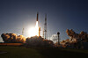 NASA's Artemis II mission to fly by the moon, comprising the Space Launch System (SLS) rocket with the Orion crew capsule, lifts off from the Kennedy Space Center in Cape Canaveral, Florida, April 1. [REUTERS/YONHAP]