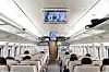 Cabin of Hyundai Rotem-manufactured high-speed train operating in Uzbekistan [HYUNDAI ROTEM]