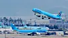 Korean Air planes are seen at Incheon International Airport on April 1. [NEWS1]