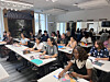 Students take Korean classes at the King Sejong Institute Foundation in France in September 2024. [KING SEJONG INSTITUTE FOUNDATION]