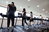 People exercise at a gym in southern Seoul on June 30, 2025. [NEWS1]