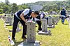HD Hyundai Chairman Chung Ki-sun visited the Seoul National Cemetery on March 29, where he laid flowers and paid tribute to those who sacrificed their lives in service to the nation. [NEWS1]