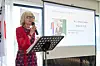 Italian Ambassador to Korea Emilia Gatto speaks during the 17th Culture Communication Forum (CCF) hosted by the Corea Image Communication Institute (CICI) at the ambassador's residence in Yongsan District, central Seoul on May 21. [COREA IMAGE COMMUNICATION INSTITUTE]