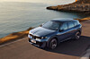 This file photo provided by Hankook Tire & Technology shows the electric vehicle-only iON evo SUV tires installed in BMW's new iX3 SUV model. [YONHAP]