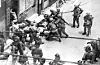 A photo of a crackdown during the May 18 Gwangju Democratization Movement [JOONGANG ILBO]
