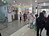 Customers line up in front of the elevator in Daiso's Myeongdong Station branch in Jung District, central Seoul, on April 29. [KIM MIN-YOUNG]