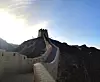 The end of the Great Wall at Jiayuguan [JOEL DOWN]