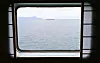 View out the cabin window on the ferry to Incheon [JOEL DOWN]