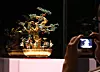 A replica of banhwa, gifted by King Gojong to French President Sadi Carnot, is on display at the exhibit 'Banhwa: Blossoms of Auspicious Wishes' at Dondeokjeon of Deoksu Palace during a press briefing on June 2. [YONHAP]
