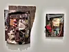 'The Artist' (1986), left, and 'Monkey Toothbrush' (1986) [LEE JIAN]