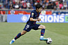 Lee Kang-in of Paris Saint-Germain (PSG) in action during the French Ligue 1 football match between PSG and FC Lorient in Paris on May 2. [EPA/YONHAP]