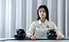 Snowboarder Choi Ga-on poses during an interview with the JoongAng Ilbo in Gangnam District, Southern Seoul, on April 10. [JOONGANG ILBO]