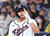 Korean national baseball team captain Lee Jung-hoo is seen during an evaluation match between the Korean national team and the Hanshin Tigers of Japan's professional baseball league at Kyocera Dome in Osaka, Japan, on March 2. [YONHAP]