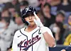 Korean national baseball team captain Lee Jung-hoo is seen during an evaluation match between the Korean national team and the Hanshin Tigers of Japan's professional baseball league at Kyocera Dome in Osaka, Japan, on March 2. [YONHAP]