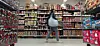 A customer walks through a supermarket in Seoul on April 20 [NEWS1]