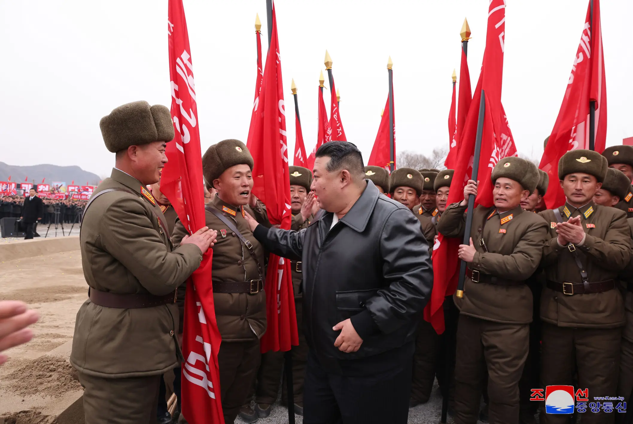 North Korea's rural factory push fades after ribbon-cuttings, satellite data shows
Lights that follow Kim
Ribbon-cutting, then darkness
Lights move with the propaganda episode artwork