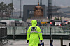 A police officer stands guard at Gwanghwamun Square in central Seoul on March 18. [NEWS1]