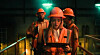 This image, provided by Hanwha Vision on March 26, shows a screenshot from the company's global promotion campaign video featuring Hollywood actress Amanda Seyfried, center. [YONHAP]