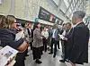 The organizers and the inspection team for the upcoming Unesco's World Heritage Committee meeting in Busan inspect Bexco, the venue for the event in Busan on April 28. [KOREA HERITAGE SERVICE]