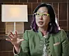 Dr. Lee So-young, director of the Asian Art Museum in San Francisco and former curator of the Metropolitan Museum of Art, speaks during an interview with the Korea JoongAng Daily at Lotte Hotel in Jung District, central Seoul, on April 22. [PARK SANG-MOON]
