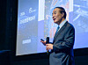 Jun Young-hyun, vice chairman and chief executive of the Device Solutions division at Samsung Electronics, speaks at a company event held in Yongin, Gyeonggi, on April 3. [SAMSUNG ELECTRONICS]