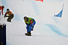 Emanuel Perathoner competes as a parasnowboarder. [SCREEN CAPTURE]