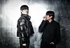 Beatboxers Wing, left, and Hiss pose for photos during an interview with the JoongAng Ilbo at the JoongAng Ilbo Building in western Seoul on March 9. [KWEN HYEK-JAE]