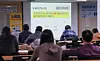 People attending a lecture on unemployment benifit eligibility are seen at an employment welfare center in Mapo District, western Seoul on Nov. 12, 2025. [NEWS1]