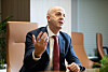 Dan Watkins, the CEO of Asia Pacific at J.P. Morgan Asset Management, speaks during an interview with JoongAng Ilbo and the Korea JoongAng Daily at the Korea Investment & Securities headquarters in Yeouido, western Seoul, on March 17. [WOO SANG-JO]