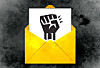 A graphic illustration of the so-called yellow envelope law, which limits companies from claiming damages from workers who go on strike. [JOONGANG PHOTO]