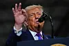U.S. President Donald Trump speaks at Verst Logistics in Hebron, Kentucky on March 11. [AP/YONHAP]