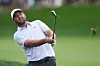 Scottie Scheffler watches his shot on the first hole during the third round of the Arnold Palmer Invitational at Bay Hill in Orlando, Florida, on March 7. [AP/YONHAP]